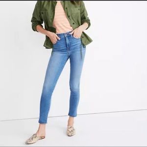 Madewell jeans roadtripper crop size 27